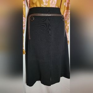 Tory Burch Joan Knee length wool skirt